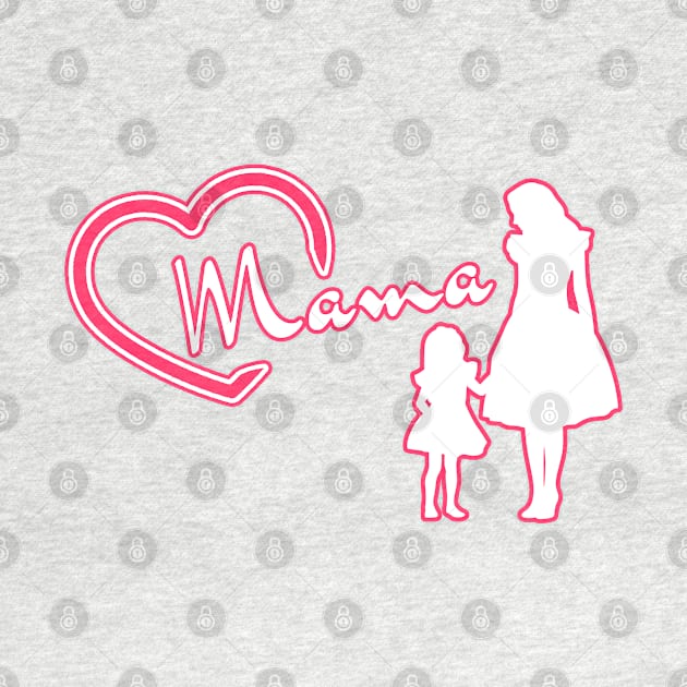 Mama - Mother with Dauther by DePit DeSign